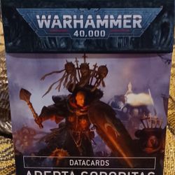 Warhammer 40,000 Data Card Bank ADEPTA SOROITAS Deck Role Playing Game