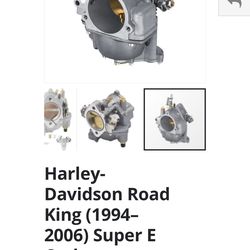 Harley-Davidson Road King (1994–2006) Super E Carburetor