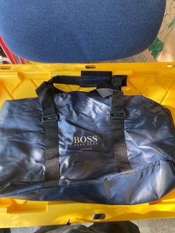 Hugo Boss Parfums Navy Duffle Bag