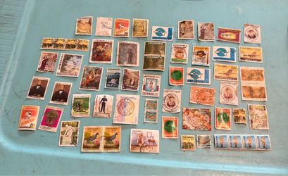 Colombia Vintage Postage Stamp Collection