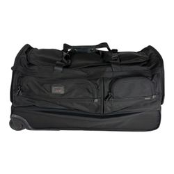 Tumi Alpha 2 - Ballistic Nylon Large 2-Wheeled Rolling Split Duffel - 22043D