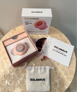 Solawave 2-in-1 Skincare Mini Device — Pink