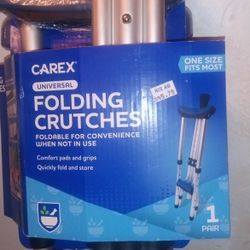 Folding Crutches 
