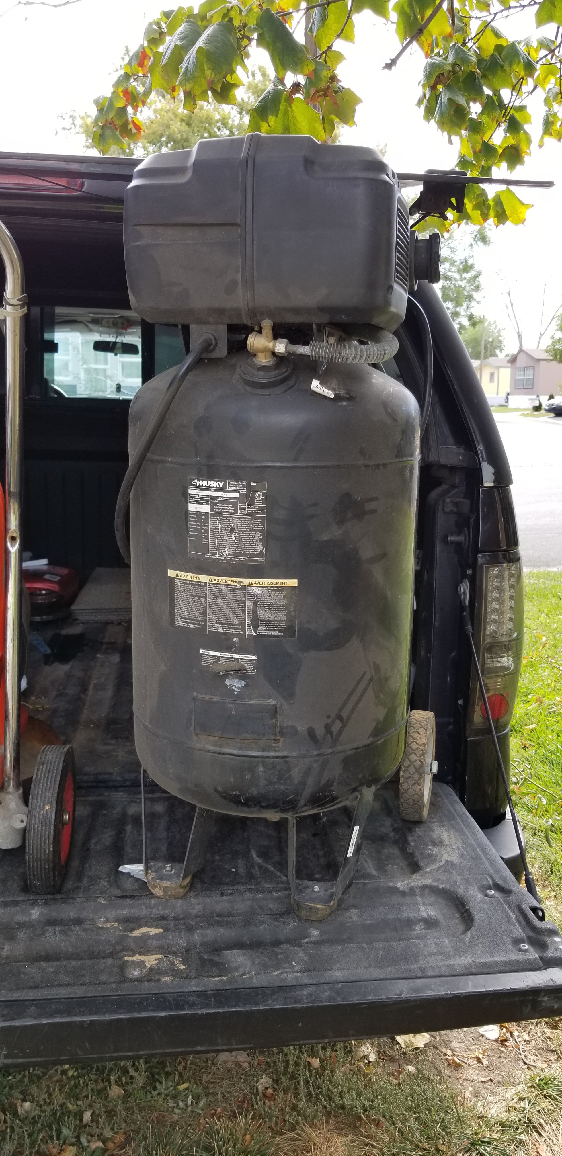 20 gallon husky air compressor