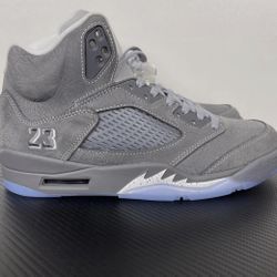 Wolf Grey 5’s Men’s 11 