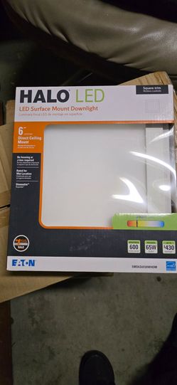 Halo LED 6in surface mount down light