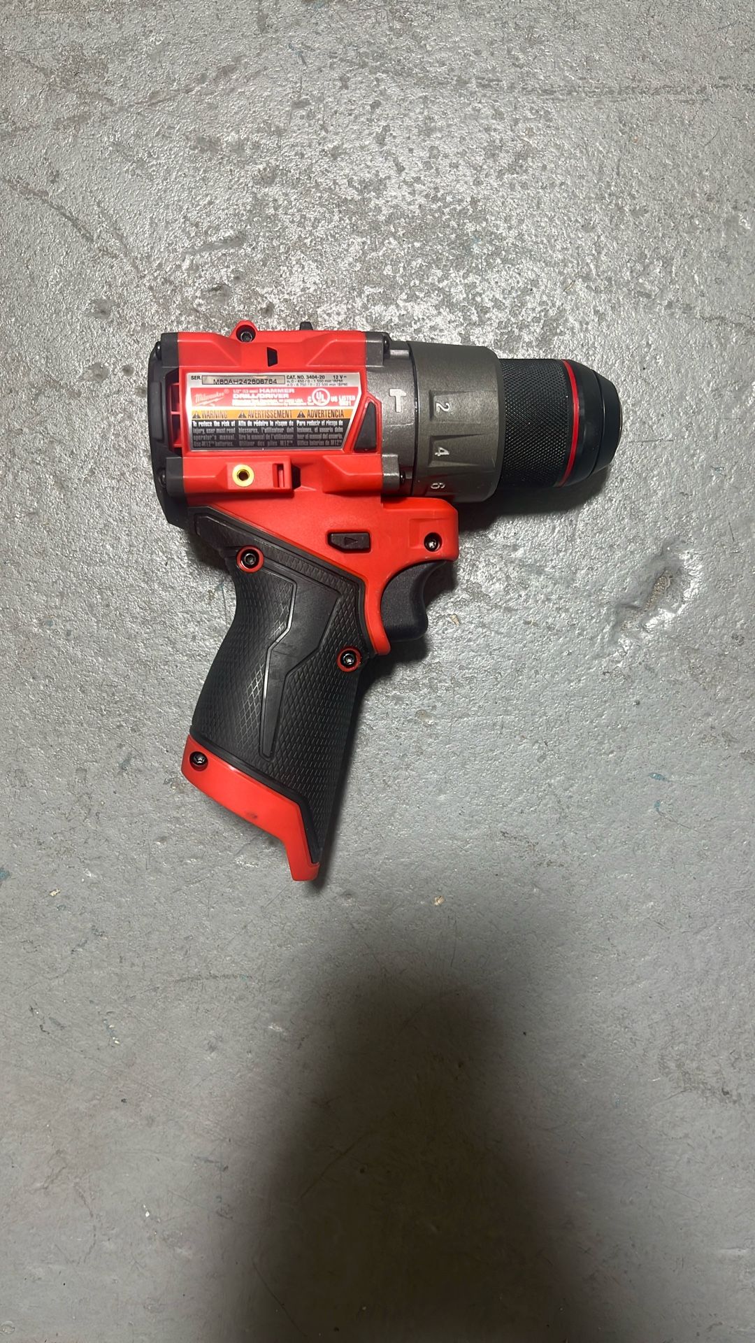 Milwaukee 3404-20 1/2” Hammer Drill