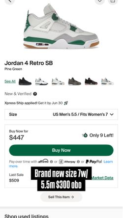 Jordan 4 retro sb