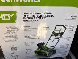 Snow thrower