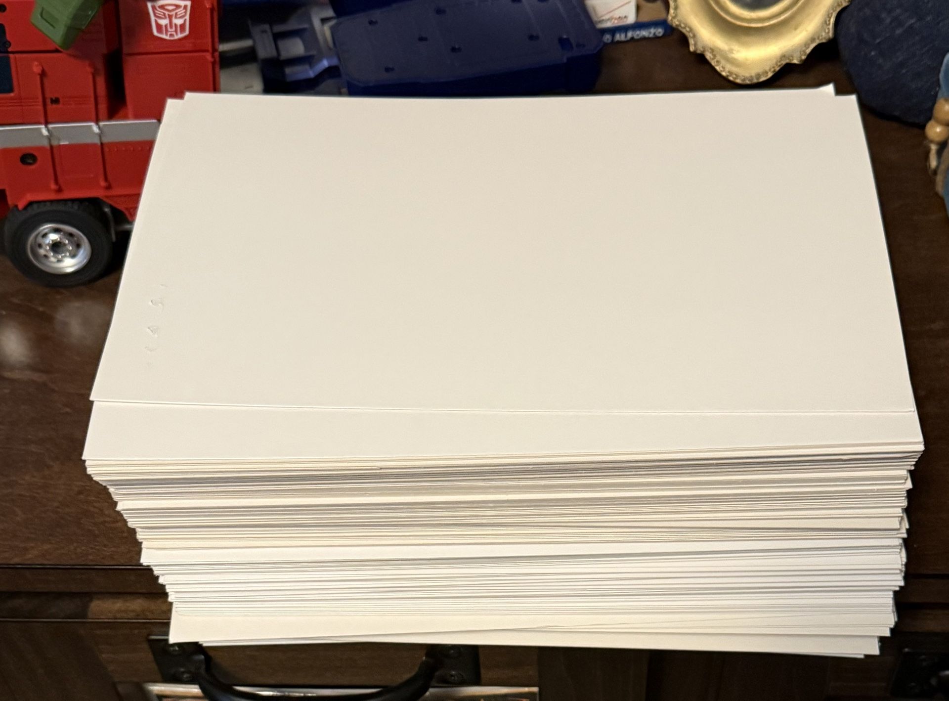 Large Lot Of Comic Backing Boards And Sleeves