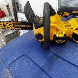 Dewalt Brushless Chainsaw XR