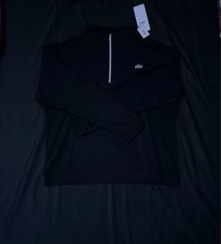 Alo  Black Quarter-Zip