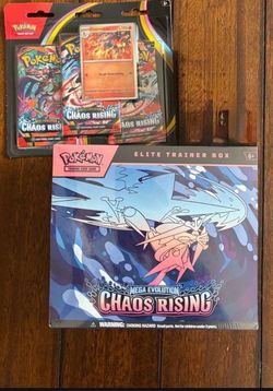 Pokémon - Chaos Rising ETB & 3 pack Blister