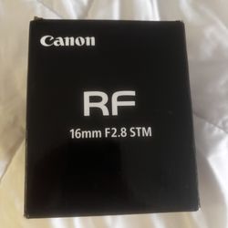 Canon Rf 16mm F2.8 STM Lens
