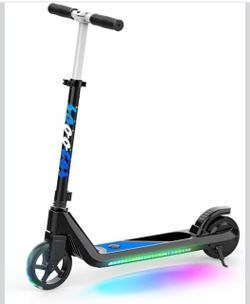 Kids Electric Scooter with LED Lights