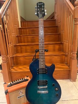 Epiphone Les Paul w/ Orange Crush 12 Amp