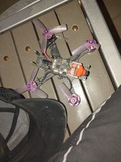 Crashed Carbon Fiber Drone