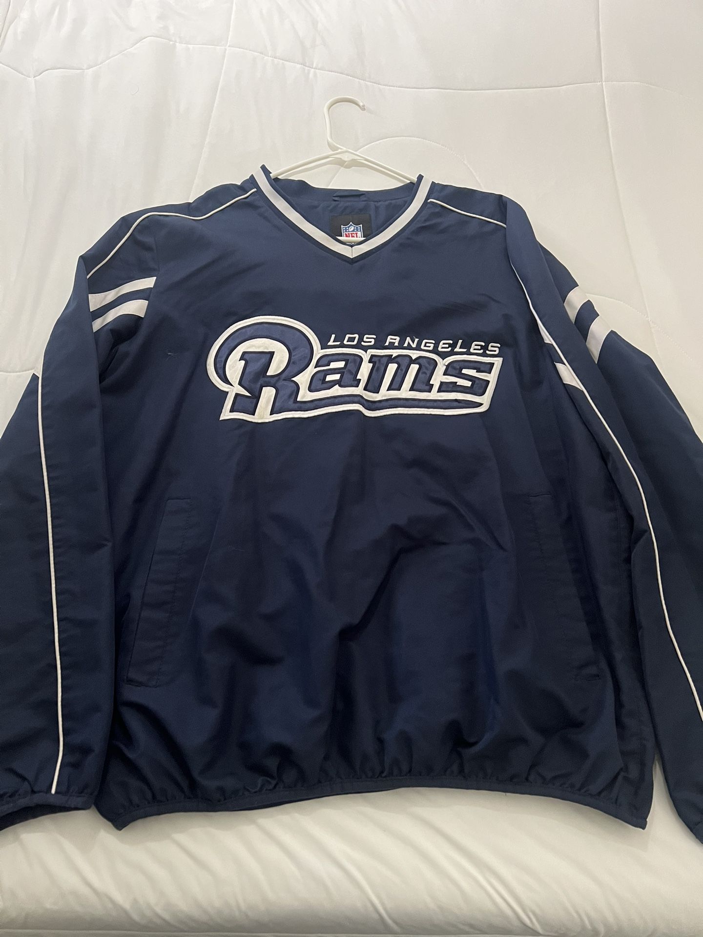 LA Rams Windbreaker Pullover Jacket