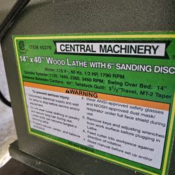 Wood Lathe