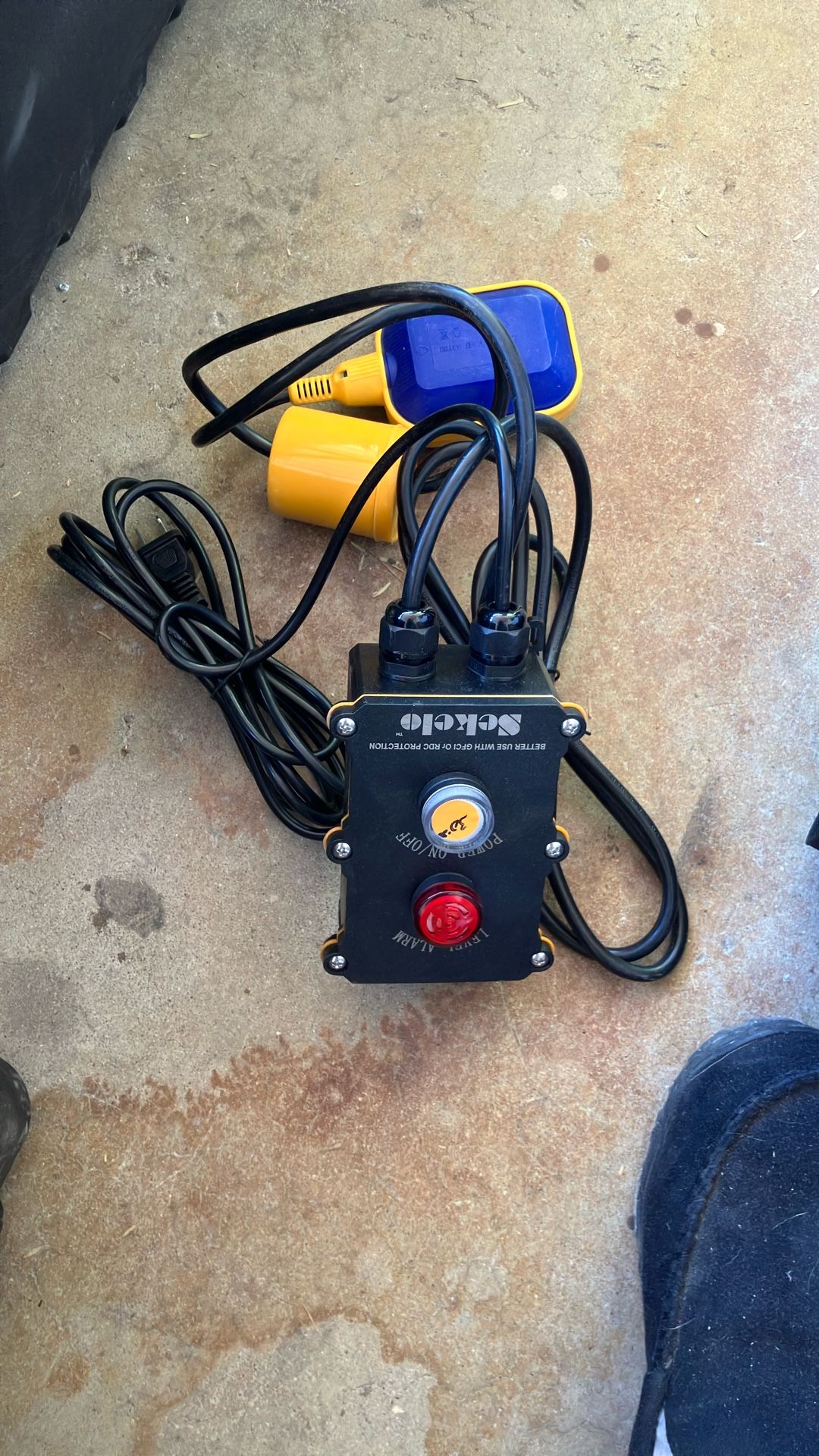 Sump pump Alarm
