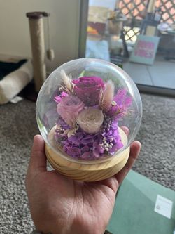 Flower globe