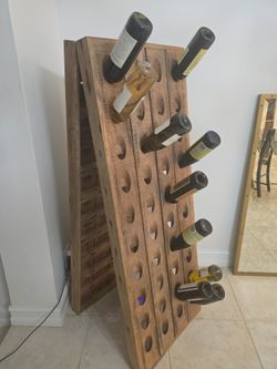 Pottery Barn - French Rustic Wooden Wine Rack