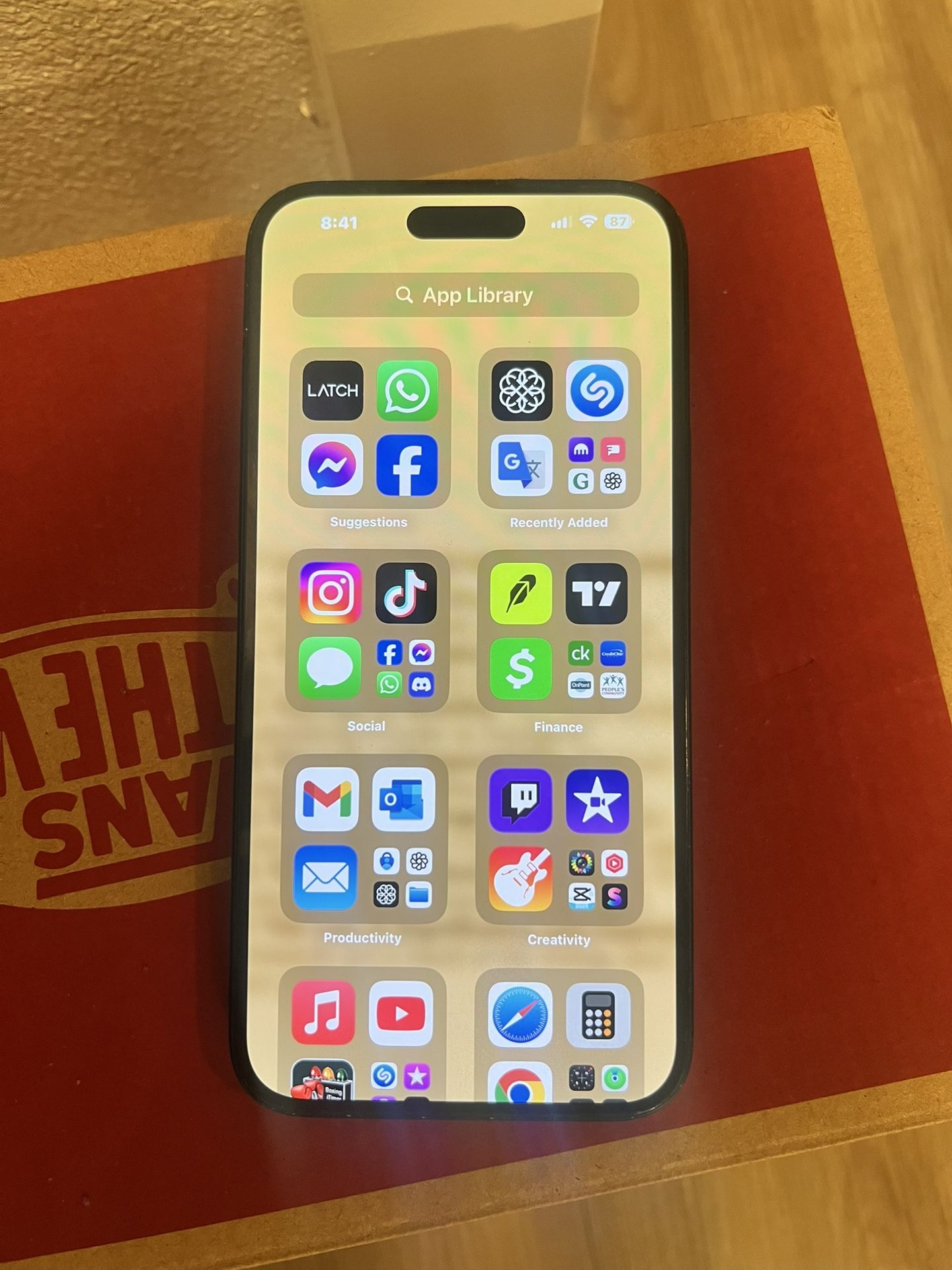 IPhone 15 With TikTok Installed 