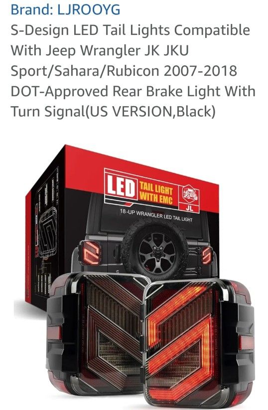S Series Tail Lights Jeep