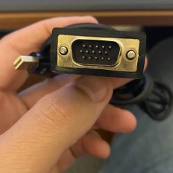 Mini DisplayPort (Mini DP) to VGA Cable Thunderbolt | Thunderbolt 2 Port Compatible 6 ft