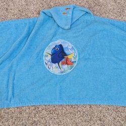 Kids Dory Hooded Bath Towel