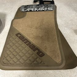 Vintage Camaro Front Floor Mats. 