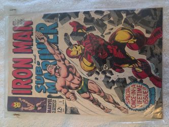 Iron Man and Sub-Mariner #1 Marvel Comic 1968