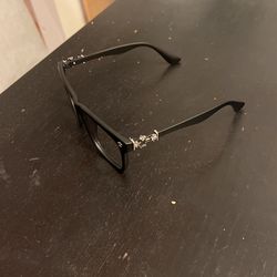 Chrome Heart Glass Frame 