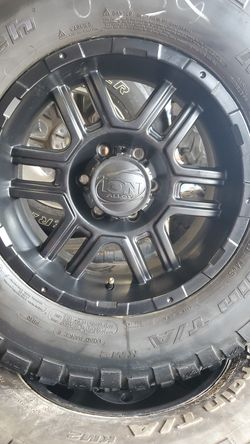 17 inch 255/80R15 ION Alloy Wheels