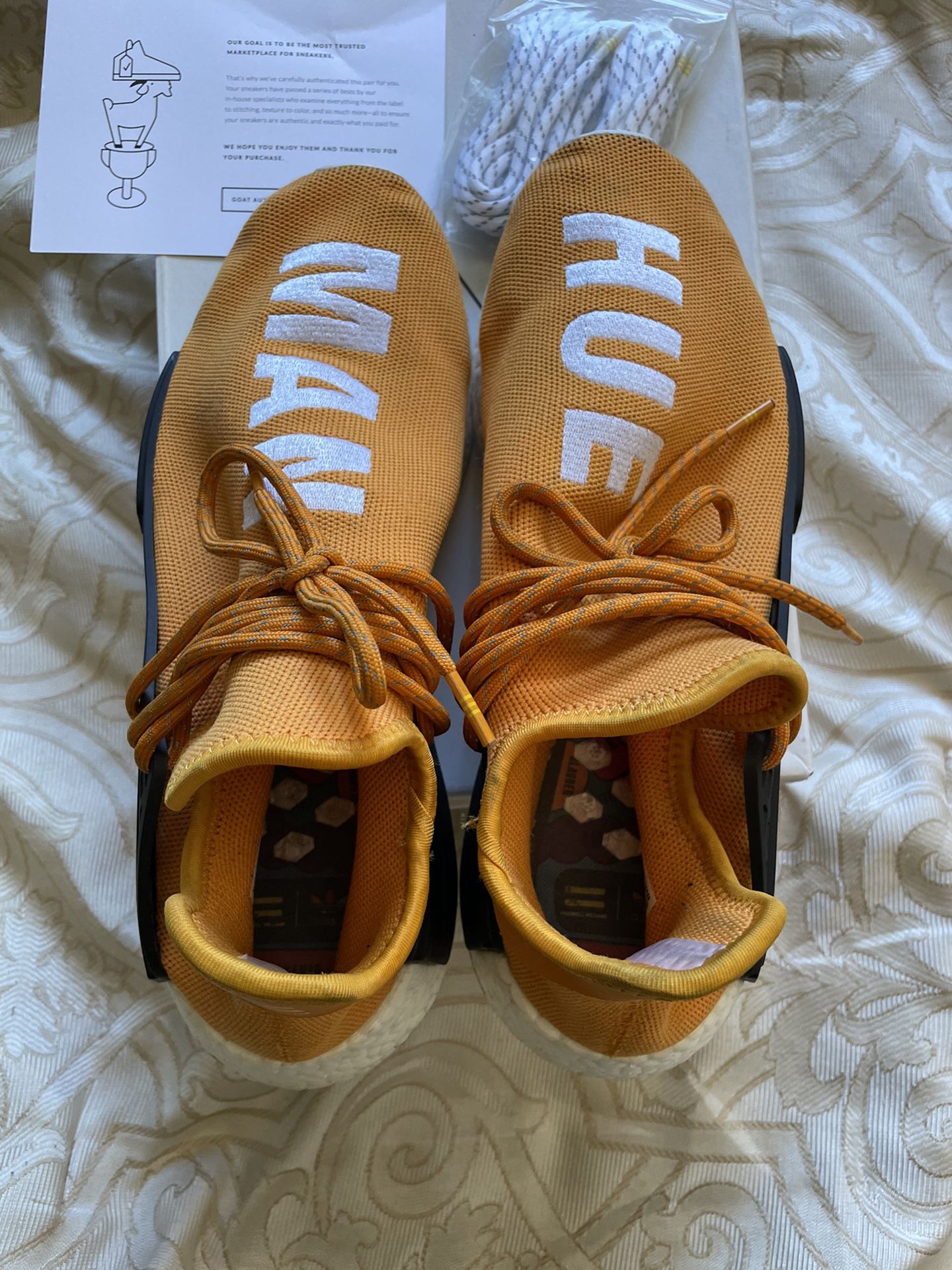 tangerine human races nmds, Adidas , Pharrel