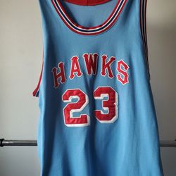 Lou Hudson Mitchell and Ness Hardwood Classics Jersey 