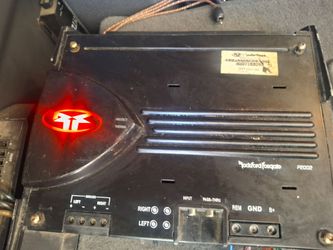 AMPLIFICADOR AMPLIFIER ROCKFORD FOSGATE 2 CHANELS GOOD CONDICIÓN ABLO ESPAÑOL
