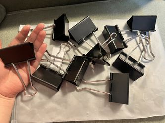 Extra Large Binder Clips 2.4-Inch - 10 pieces