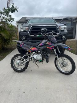 Klx110rL 2024 title in hand