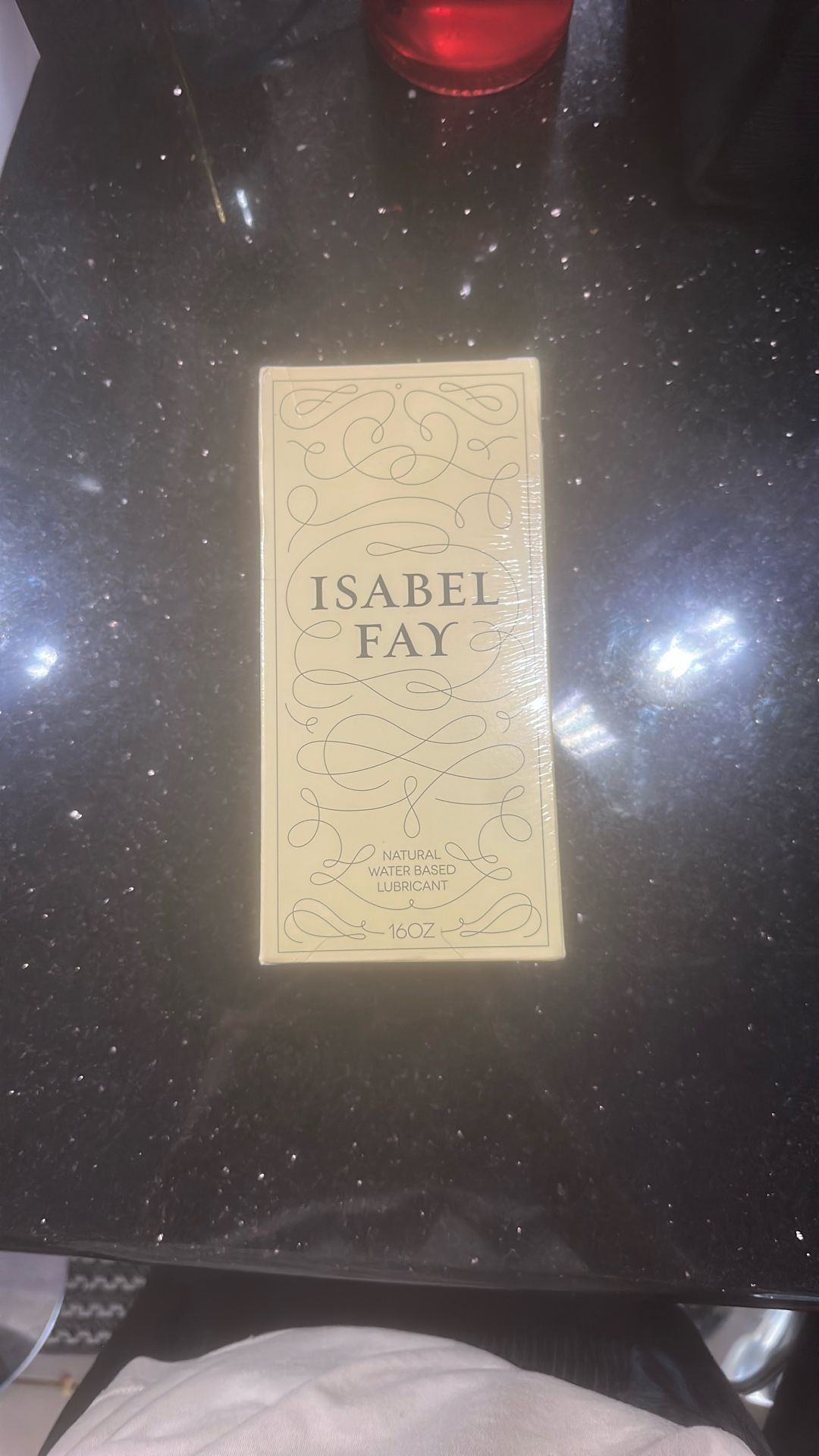 Isabel Fay Natural Water Based Personal Lubricant for Sensitive Skin, NO Parabens, NO Glycerin, 16 oz