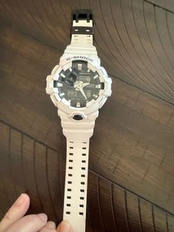 Casio G-Shock White Ana-Digi Watch