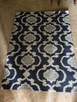 World Rug Gallery Florida Cozy Moroccan Trellis Shag Rug