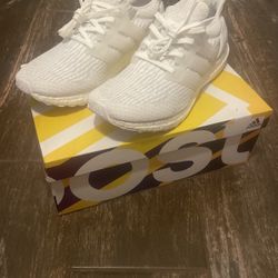 All White 3.0 Ultra Boost Size 10 Never Worn