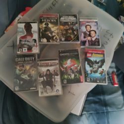 PSP Games 