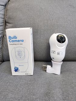 Bulb wi_fi smart camera
