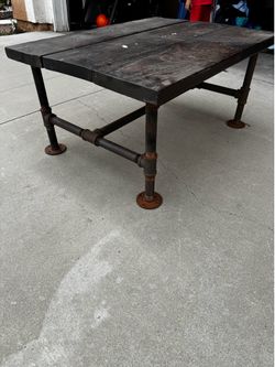 Rustic coffee table