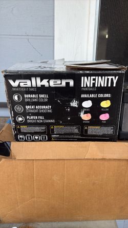Paint balls & air tank