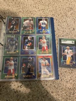 1997 skybox EX 200 football cards incomplete set CASH ONLY ￼