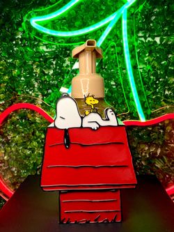 Bath and body works snoopy hand soap holder