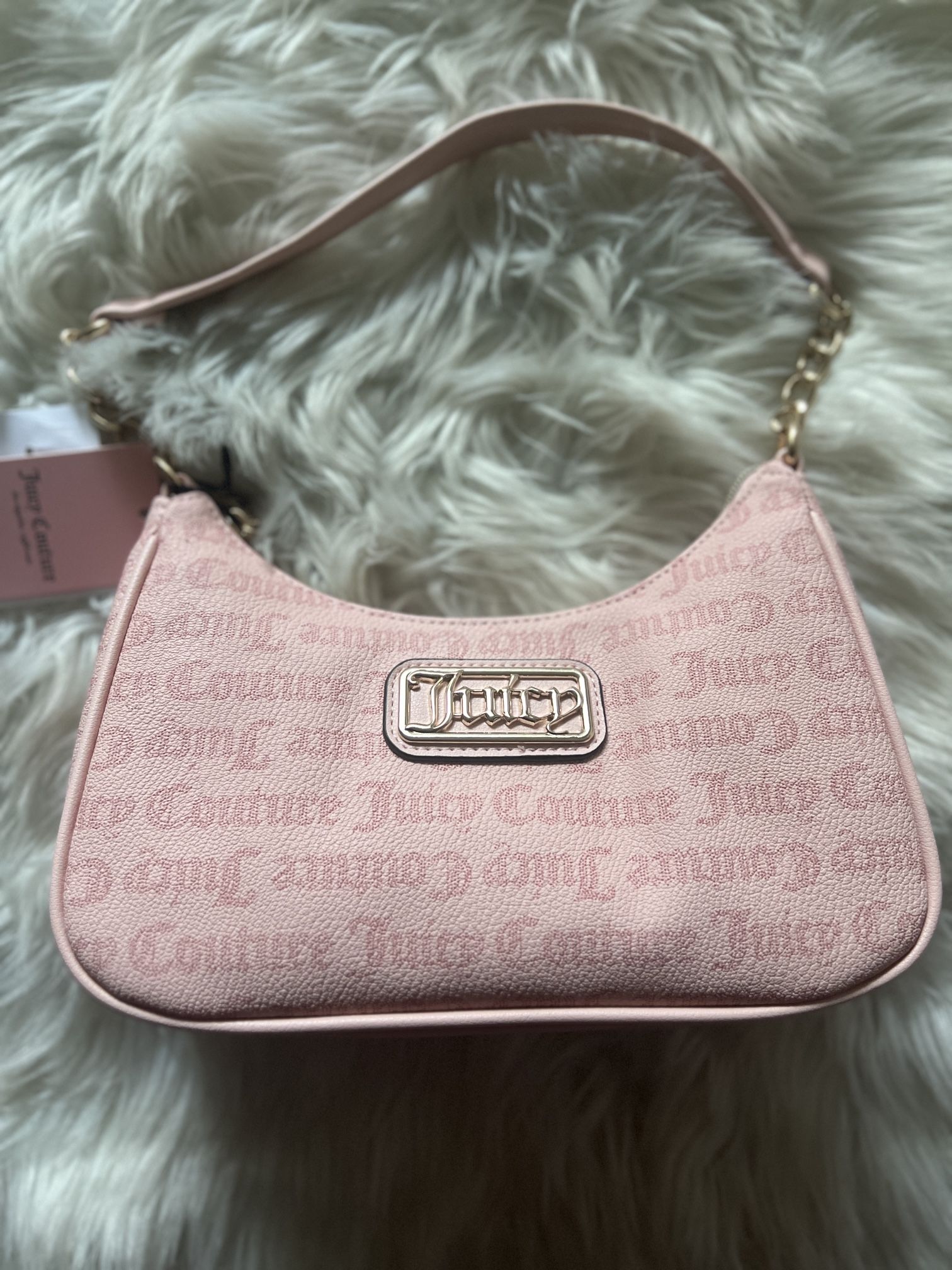 Juicy Couture Pink Shoulder Bag, Purse NEW